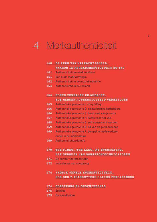 Titel: Merkauthenticiteit. Secties over authenticiteit en de consument.