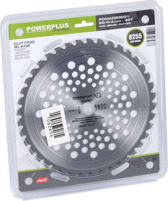 Foto: Powerplus powacg3031 maaischijf voor bosmaaier