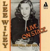 Lee Wiley - Live On Stage - Town Hall New York (CD)