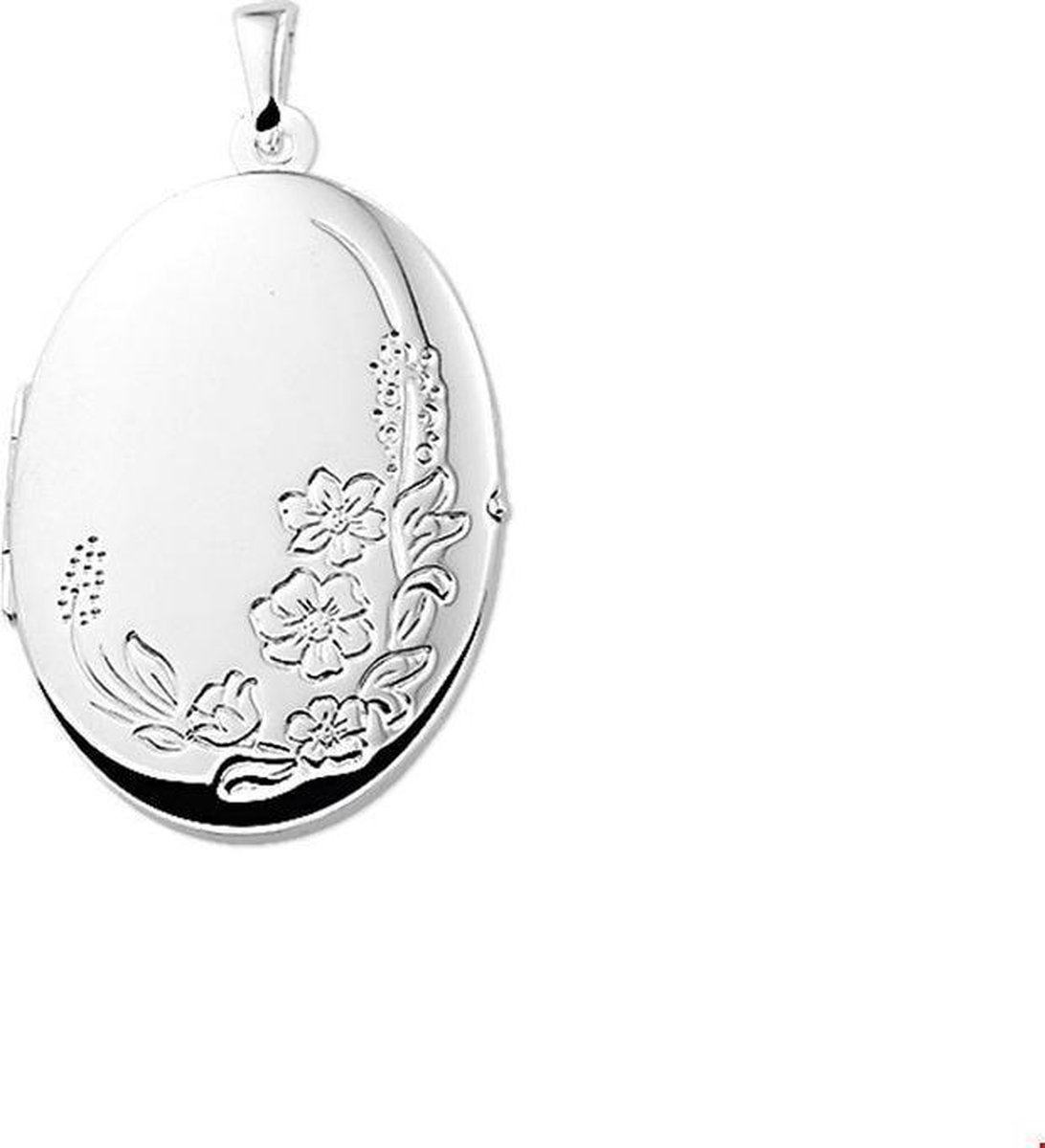 Zilveren Medaillon met gravure - 1323308