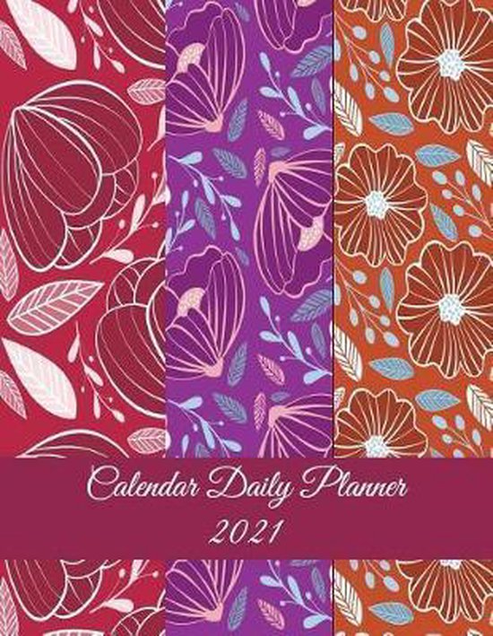 Calendar Daily Planner 2021, Rose & Sky Planners | 9781722201579 ...