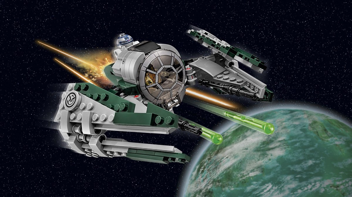 LEGO Star Wars Yoda's Jedi Starfighter 75168 — afbeelding 3
