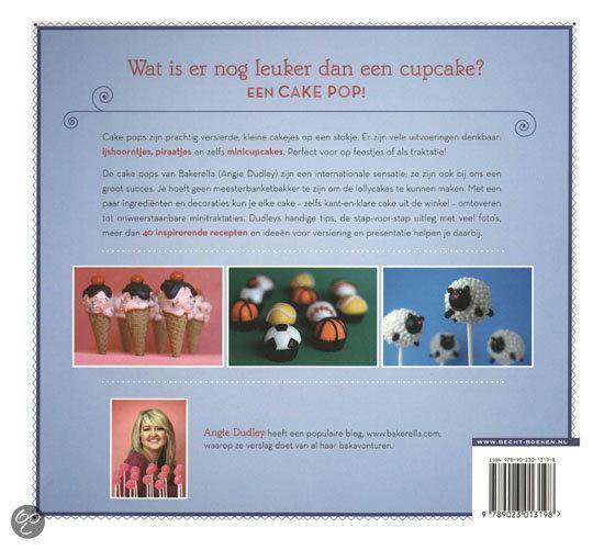 Thumbnail van een extra afbeelding van het spel Gottmer Cake pops, 40 recepten voor lollycakes