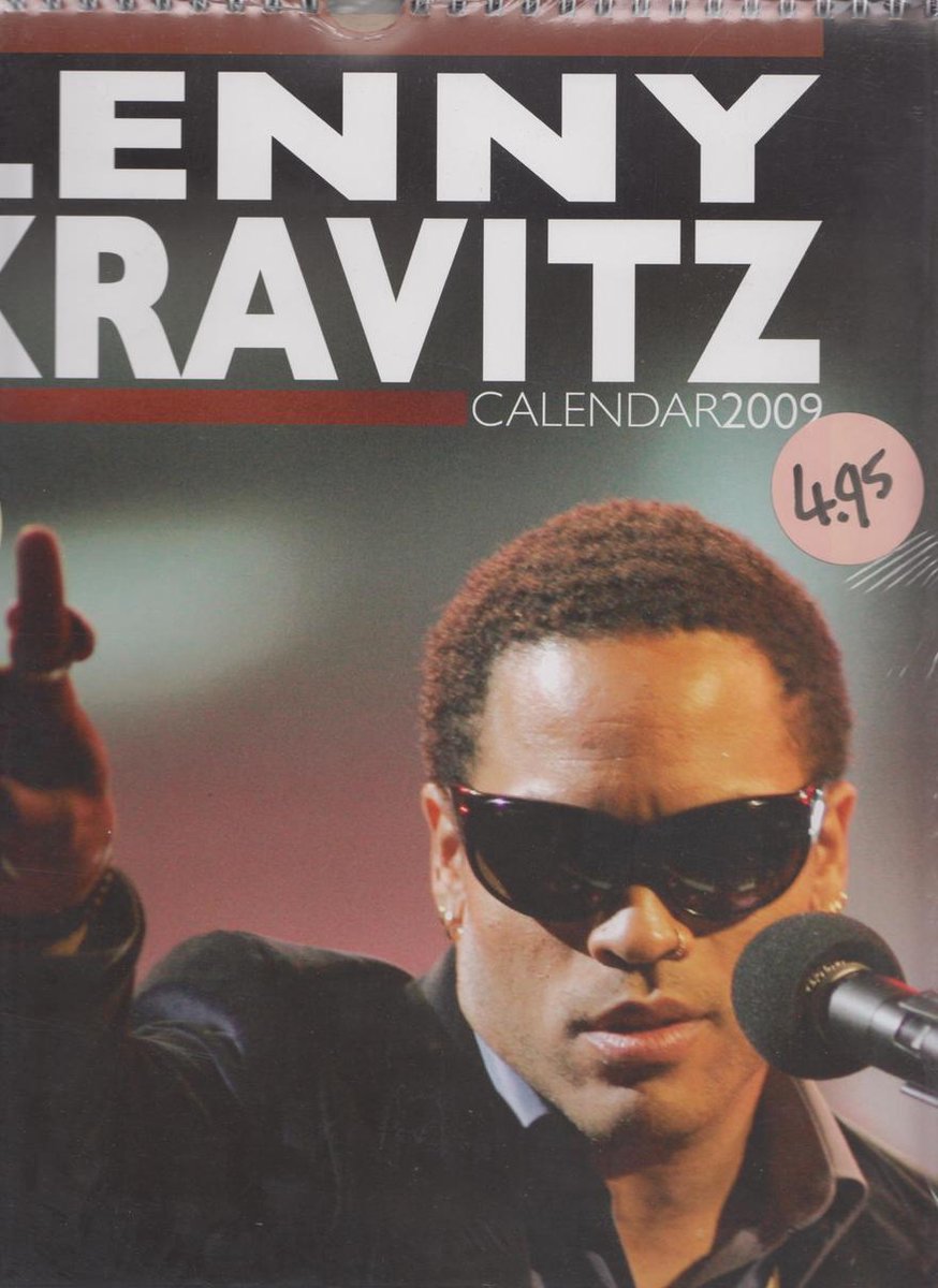 Lenny Kravitz Unofficial Calendar 2009