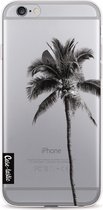 Casetastic Apple iPhone 6 / iPhone 6S Hoesje - Softcover Hoesje met Design - Palm Tree Transparent Print