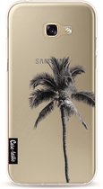 Samsung Galaxy A5 (2017) hoesje Palm Tree Transparent Casetastic Smartphone Hoesje softcover case