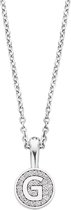 TI SENTO Milano Collier 3858LG - Lengte 42 cm - Gerhodineerd Sterling Zilver