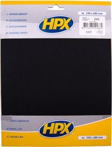 HPX Waterproof Schuurpapier 230x280mm vellen - 4 stuks-P240