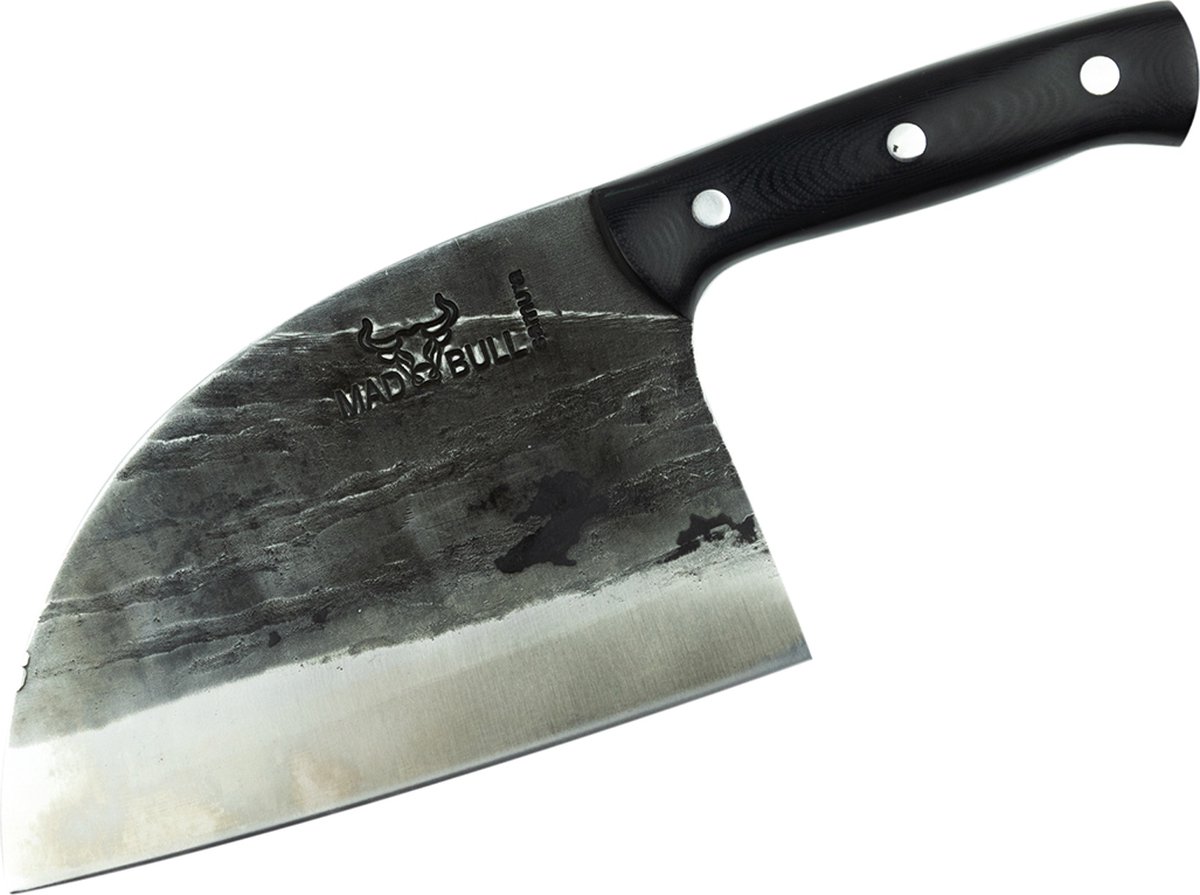 Samura Mad Bull Hakmes 18 cm zwart