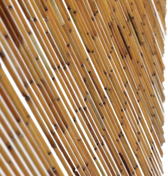 A.K.A. - Kralengordijn Bamboe - natuur - 90x200 cm - vliegengordijn - deurgordijn