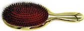 Haarborstel- Boar & Nylon Brush - Anti Klit - Varkenshaar - Zwijnenhaar - Massage borstel - Goud