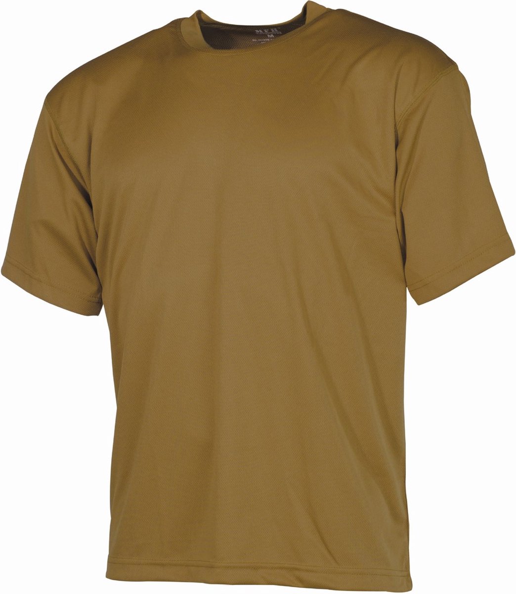 MFH Tactical Shirt Coyote Quick Dry Maat XXXL