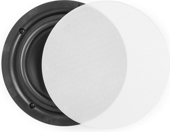 Plafond speaker (4x) geluidsinstallatie - Power Dynamics NCBT604 - 120W - 6.5'' - Wit van Power Dynamics — afbeelding 4