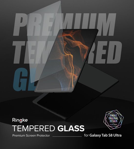 Ringke Screen Protector Tempered Glass Geschikt voor Samsung