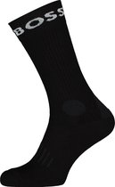 BOSS Sport Logo (pack de 2) - chaussettes de sport pour hommes en coton - noir - Taille: 43-46