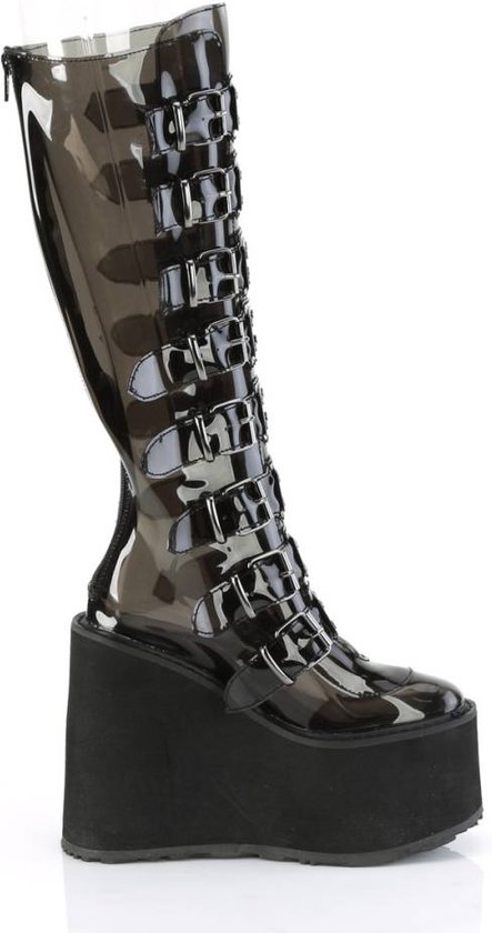 Demonia Platform Bottes femmes -42 Chaussures- SWING-815C US 12 Zwart