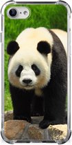 TPU Siliconen Hoesje iPhone SE 2022/2020 | iPhone 8/7 GSM Hoesje met doorzichtige rand Panda