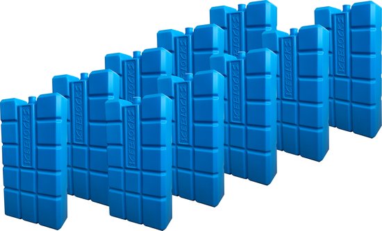 DULA Koelelementen - blauw - 10 stuks - 750 gram - 20x10,5x4cm van DULA — afbeelding 2