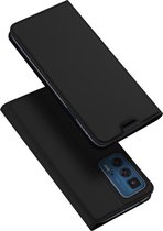 Dux Ducis - Telefoonhoesje geschikt voor Motorola Moto Edge 30 Pro - Skin Pro Book Case - Zwart