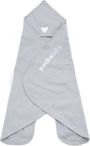 Puckababy Gogo Newborn Wikkeldeken (0-7m) - Grey Stripe
