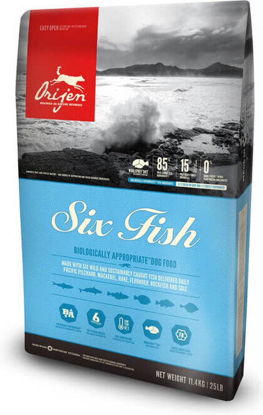 Orijen six fish dog food deals