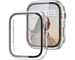 Hoesje Geschikt voor Apple Watch Transparant - watch case 44 mm - apple watch