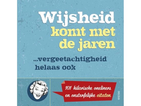 cadeauboek Wijsheid komt met de jaren, Susanne Geoghegan Gift