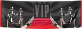 VIP/Hollywood/Oscar versiering feest thema banier vlag 74 x 220 cm - Feestartikelen/decoraties