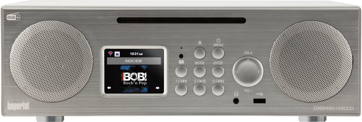 DABMAN I450 CD zilver