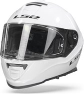 LS2 FF800 Storm Solid White Full Face Helmet XL - Maat XL - Helm