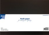 Joy! Crafts Kraftpapier Zwart A5 20vl 002420/0242 300gr