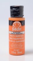 Multi-surface Acrylverf - 2904 Vivid Orange - Folkart - 59 ml