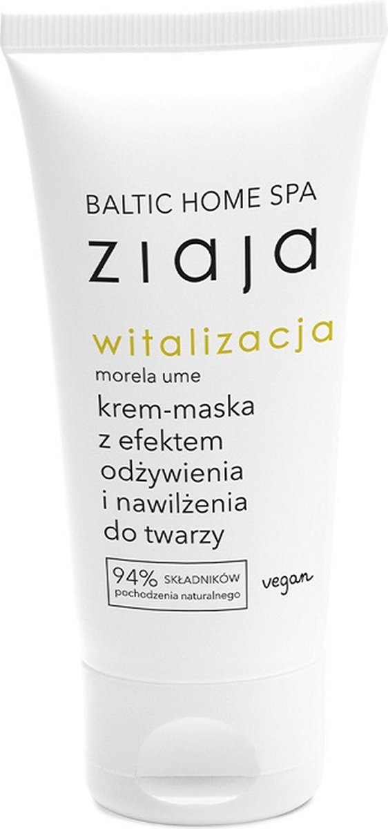 Baltic Home Spa Vitaliserend crème-masker met voedend en hydraterend effect voor het gezicht 50ml