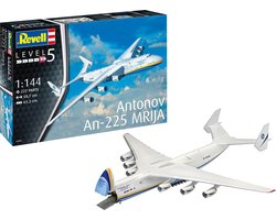 Revell Modelbouwpakket Militaire voertuigen - 04958 Antonov An-225 Mrija w/Undercarriage-Interior Plastic - 1:144 -