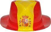 Kojak verkleed hoed Spanje van plastic - Landen vlag supporters artikelen