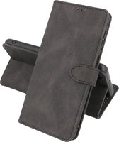 Book Case Telefoonhoesje - Portemonnee Hoesje - Geschikt voor Samsung Galaxy S22 Ultra - Zwart