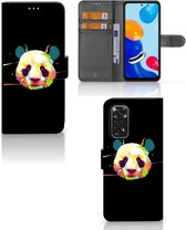 Telefoontas Xiaomi Redmi Note 11/11S Hoesje ontwerpen Panda Color Sinterklaas Cadeautje