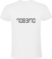 Oliebol Heren T-shirt | Wiskunde | Rekenmachine | Rekenen | School | Geslaagd | cadeau | kado  | shirt
