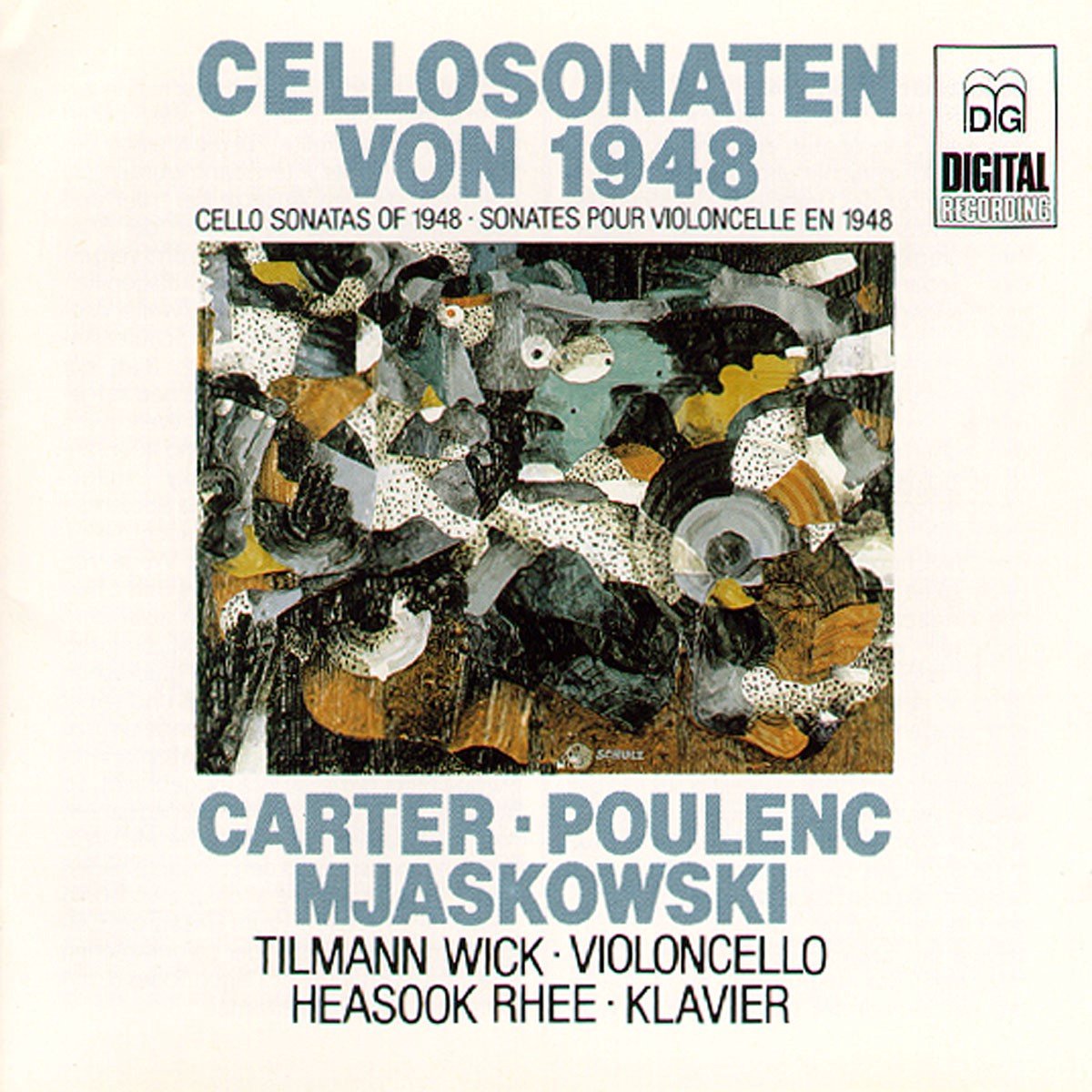Tilmann Wick - Cellosonaten Von 1948 (CD)