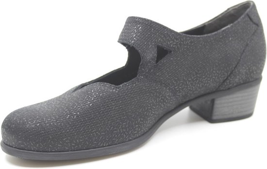 Durea 5726 038 9826 Zwarte brede dames instappers bol