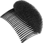 Toupeer Haarclip - Bump-it Haar touperen - Volume opsteken - Zwart - 1 stuks