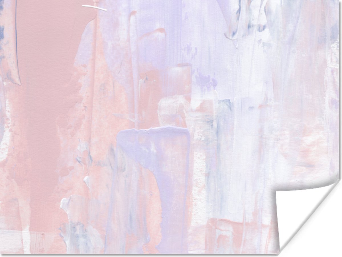 Poster Verf - Pastel - Design - 40x30 cm