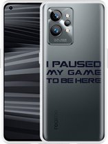 Realme GT2 Pro Hoesje Paused Games - Designed by Cazy