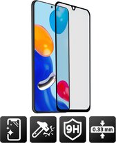 Redmi Note 11 Pro 5G Gehard Glas afgeschuind Akashi omtrek Zwart