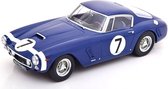 Het 1:18 Diecast model van de Ferrari 250 GT SWB #7 van Goodwood van 1961. De fabrikant van het schaalmodel is KK Scale.This model is alleen online beschikbaar.