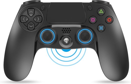 Spirit of Gamer Controller – Geschikt voor PS4 & PC – Led Verlichting – Comfortabel – Zwart