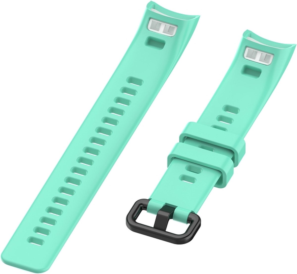 Siliconen bandje - geschikt voor Huawei Honor Band 4 / Honor Band 5 - mintgroen