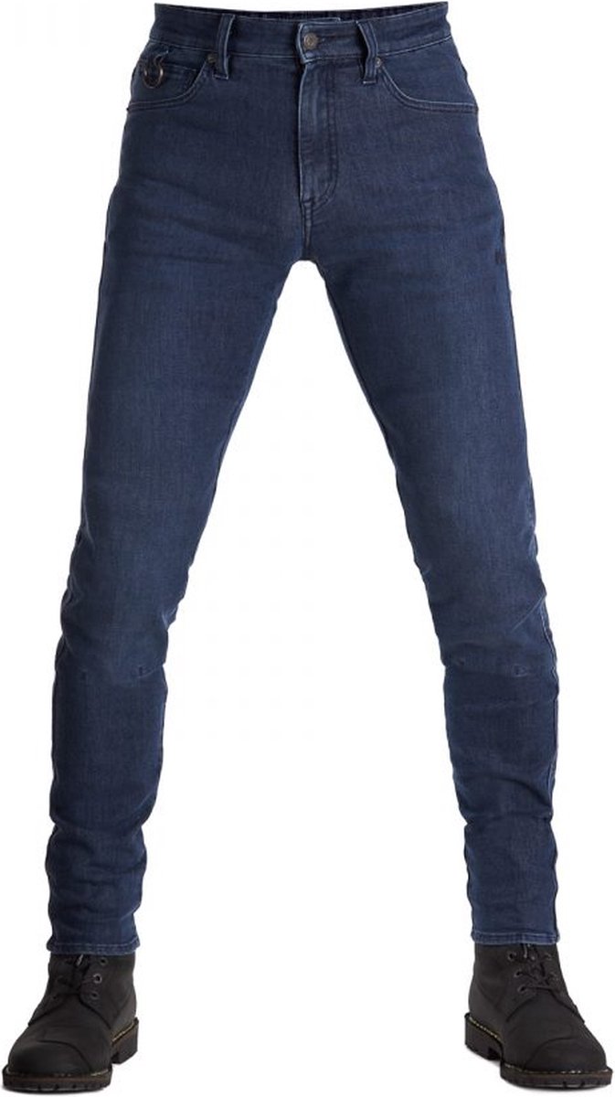 Pando Moto Robby Cor Sk Motorcycle Jeans Men'S Slim-Fit Cordura Blue 34/34