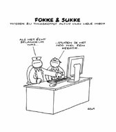 Fokke & Sukke 1 -   Fokke en Sukke aan het werk