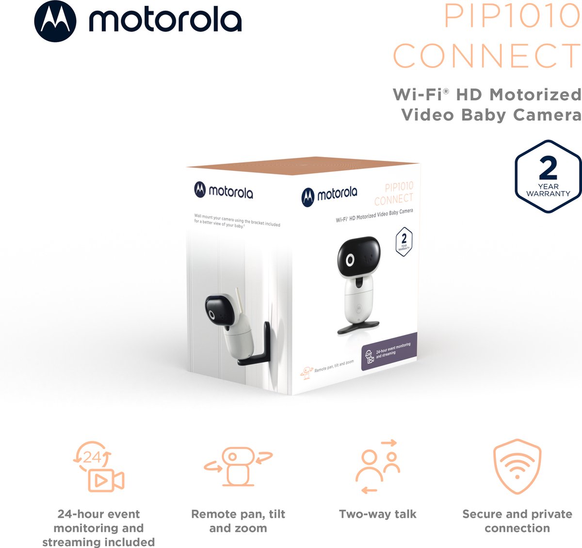 Motorola PIP 1010 Babyfoon met Camera - afbeelding 3